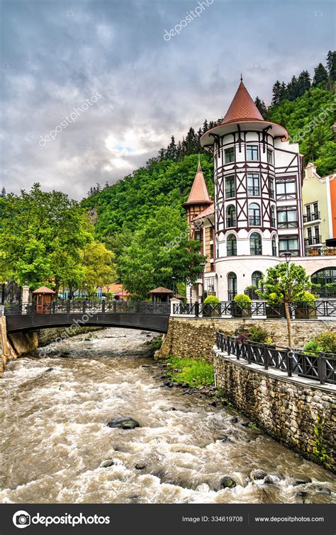 The Borjomula river in Borjomi, Georgia Stock Photo by ©Leonid_Andronov ...