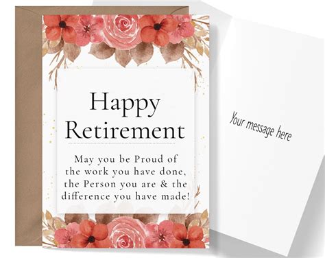 Retirement Card, Happy Retirement for Coworker, Friend, Family, Boss - Etsy