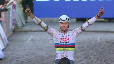 Highlights Mathieu Van Der Poel Continues Perfect Record With Win In