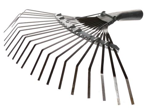 Купить Грабли веерные 20-ти зубые пластинчатые оцинкованные