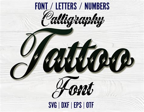 Letter Fonts Tattoos