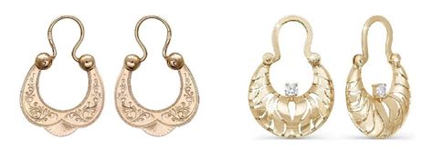 Типы застежек для золотых серег