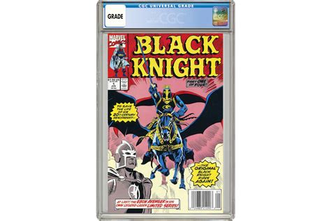 marvel black knight  st series marvel  comic book cgc graded kr