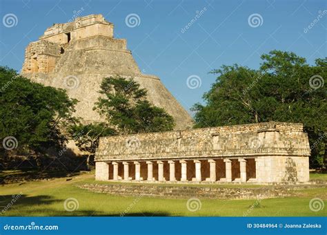Uxmal Stock Photo Image Of Mexico Yucatan Archeology 30484964