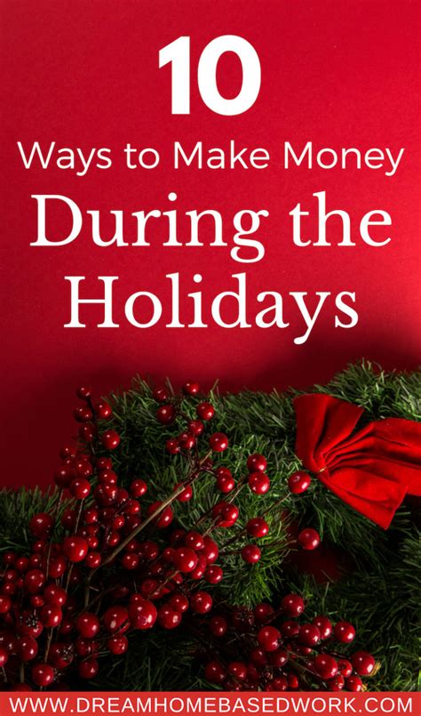 Ways To Make Money And Get Paid During The Holiday Season