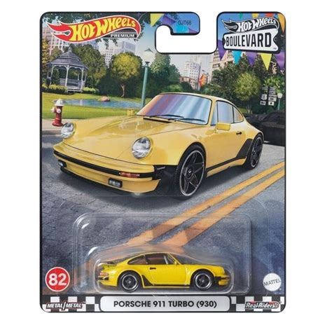 Hot Wheels Premium Boulevard Porsche 911 Turbo 930 Kuning Lazada Indonesia