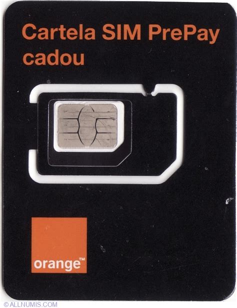 PrePay SIM card - gift, Orange - SIM Card - Romania - Token - 53226