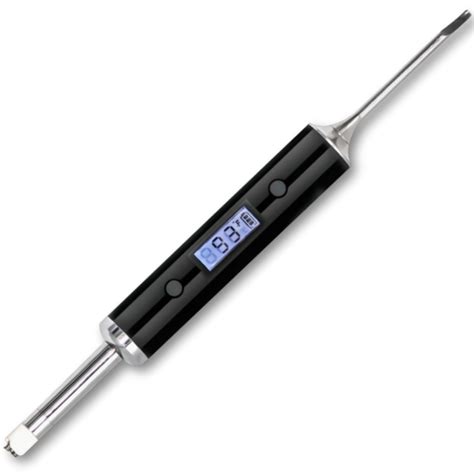 GRAVEDA Thermometer für den Banger mit Temperaturanzeige und Dabbing ...