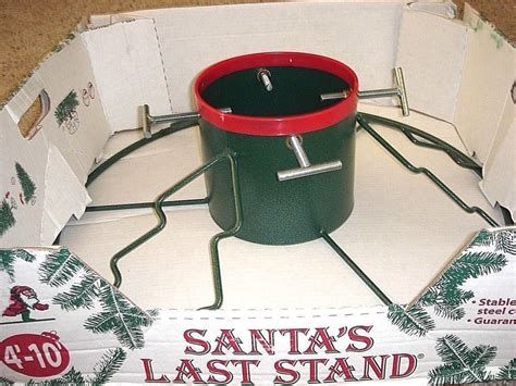 Tree Stand Live Tree 4 10 Heavy Duty Welded Steel Christmas Santas