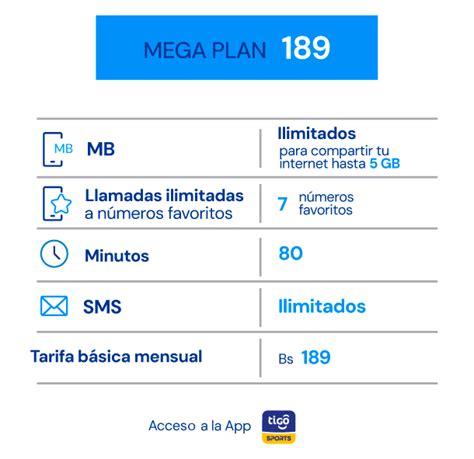 Disfruta De Tu Mega Plan Tigo Bo