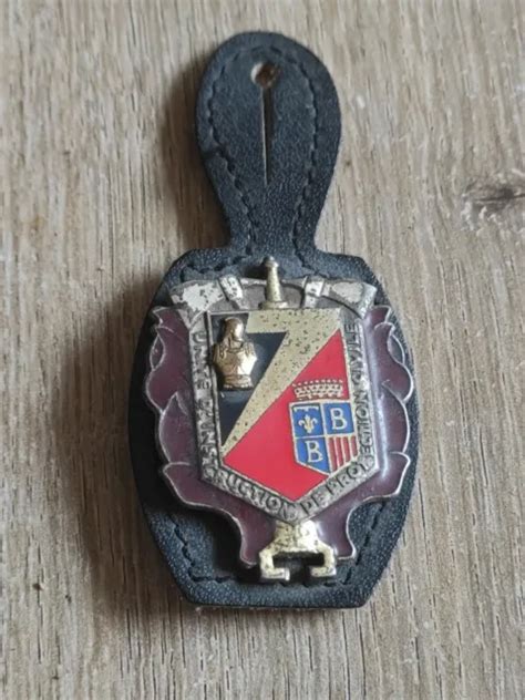 Rare Insigne Pucelle Insigne Sapeurs Pompiers Dinstruction De S Curit