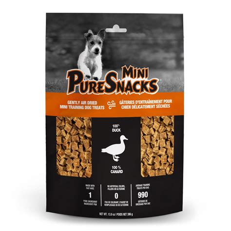 Mini Air Dried Duck Dog Treats | PureSnacks