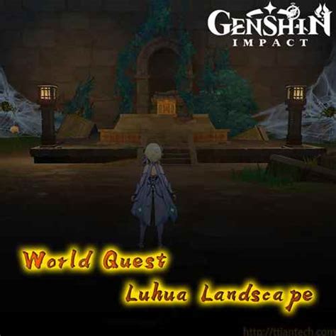 Luhua Landscape Genshin Impact Unravel The Secret Behind Genshin