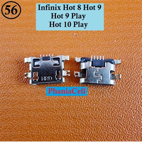 Jual KONEKTOR CAS Infinix Hot Play CONECCTOR CHARGER ORIGINAL Kota Makassar