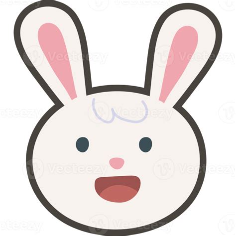 Rabbit Face Animal Cartoon 11458694 Png