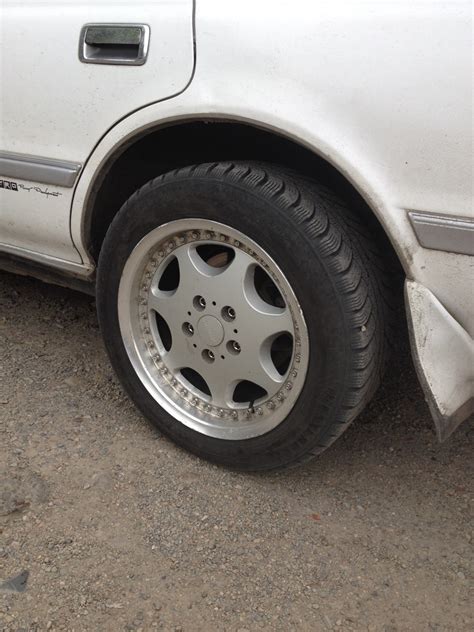 Старые верные тапки — Toyota Mark II (80), 2 л, 1991 года | колёсные ...