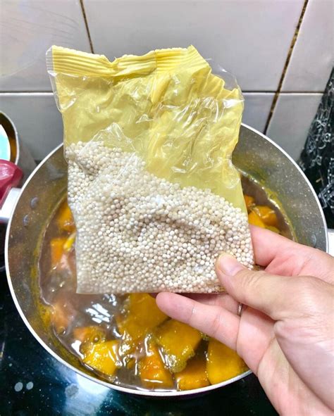 Resipi Pengat Labu Lemak Manis Bersama Sagu