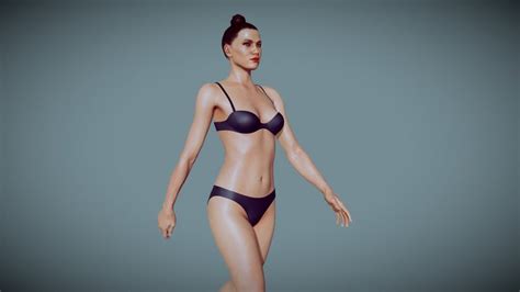 Female Reference For 3d Modeling