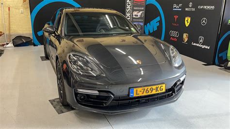 Carwrap Project Carwrap Porsche Panamera The Wrapfactory