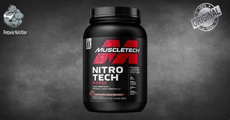 NitroTech Ripped 2lbs By MuscleTech Protonic Nutrition