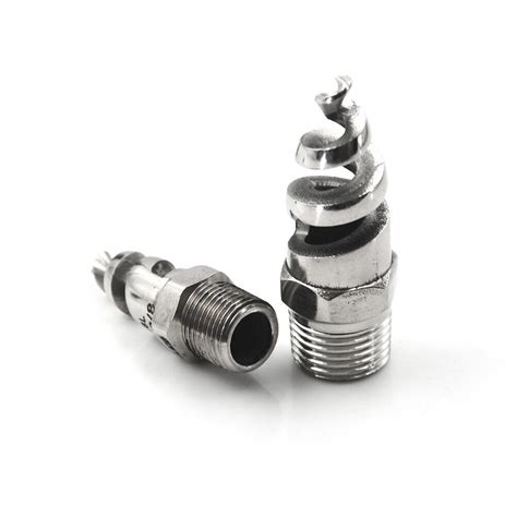 1 4 1 2 Stainless Steel Spiral Cone Atomization Spray Nozzle