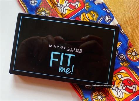 Maybelline Fit Me Powder Foundation Review Warm Nude Swatches