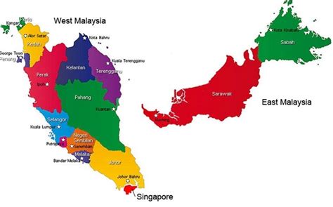 Peta Negeri Di Malaysia