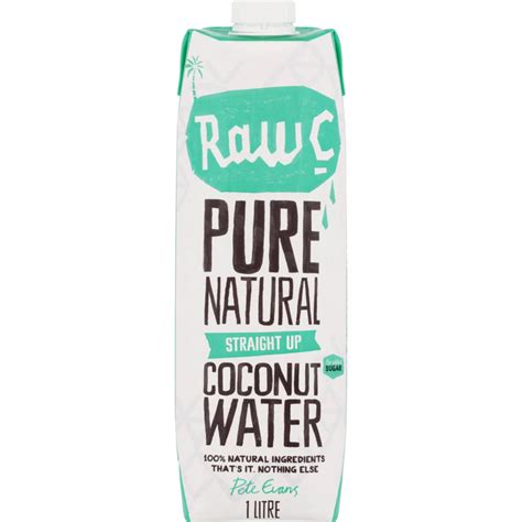 ½ Price Raw C Coconut Water Pure Natural 1l 250 Woolworths Ozbargain