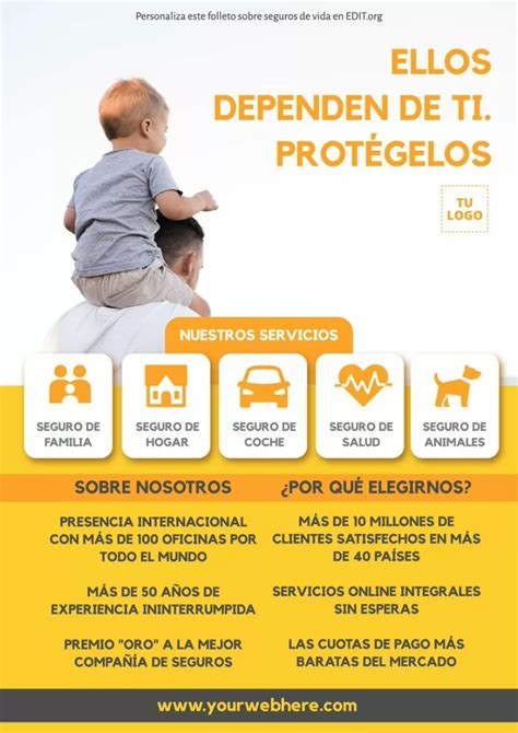 Crea Anuncios De Seguros De Vida Con Plantillas Gratuitas