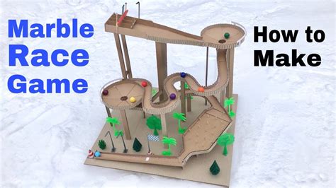 Simple marble race