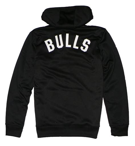 Adidas Sudadera NBA Chicago Bulls Fan Winter FZ Negro Rojo