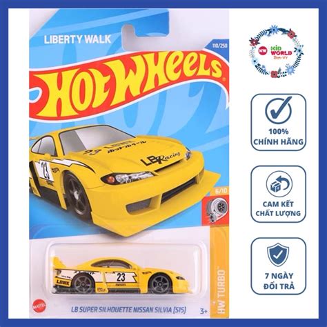 Xe mô hình Hot Wheels basic LB Super Silhouette Nissan Silvia S HCX Shopee Việt Nam