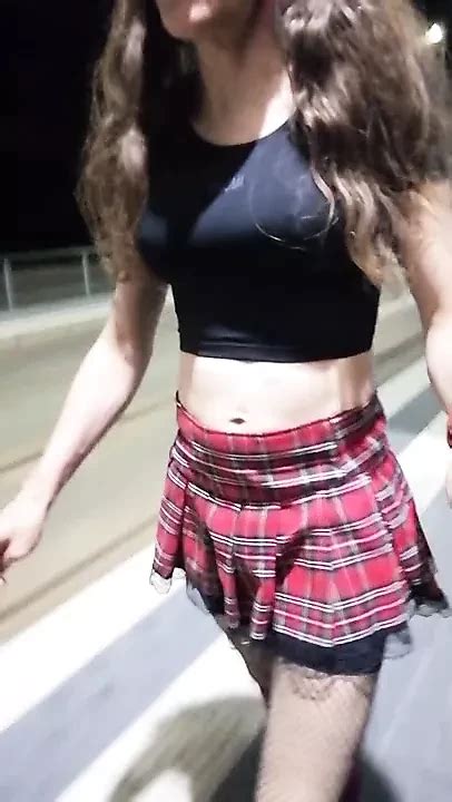 Tram Station Shemale Amateur Amateur Porn Feat Slut Bella XHamster