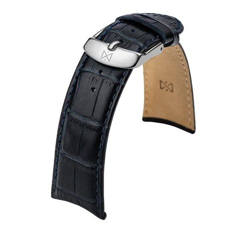 Ремешок для часов, НИКА 24 мм, пряжка под серебро, натуральная кожа ...