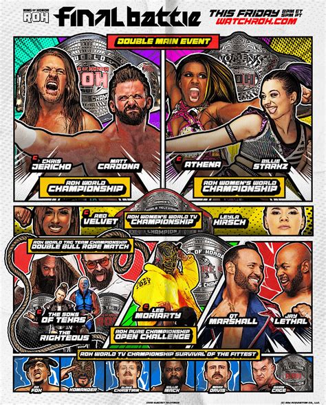 ROH - Ring of Honor Wrestling | It’s almost showtime! Watch #