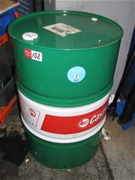 205 Ltr Drum Castrol TQ-95 Transmission Oil (Note: Sealed Drum) (171673 ...