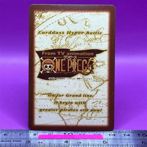 Cabaji C29 One Piece Carddass Hyper Battle 1999 BANDAI Anime TCG