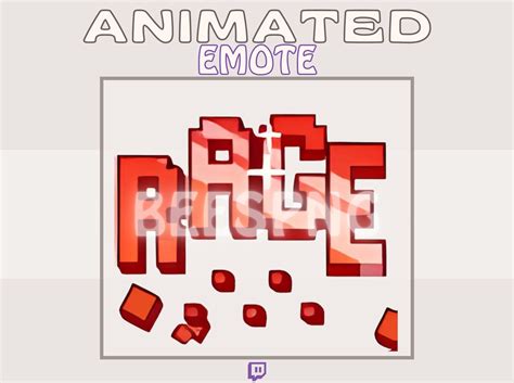Animated Twitch Emote Rage Text Emotes Angry Emote Text Emotes