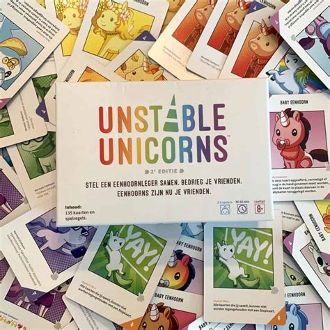 UNSTABLE UNICORNS Review Spellenbunker Heeft Alle Info Videos