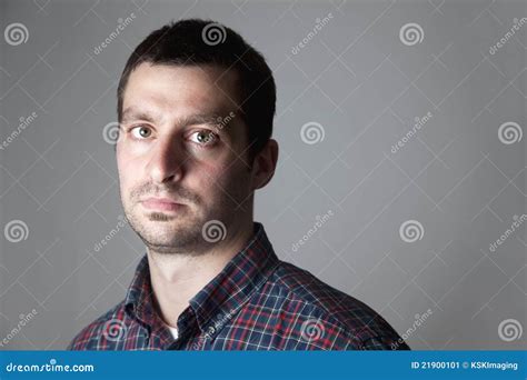 Portrait Of A Man Stock Image Image Of Front Mature 21900101