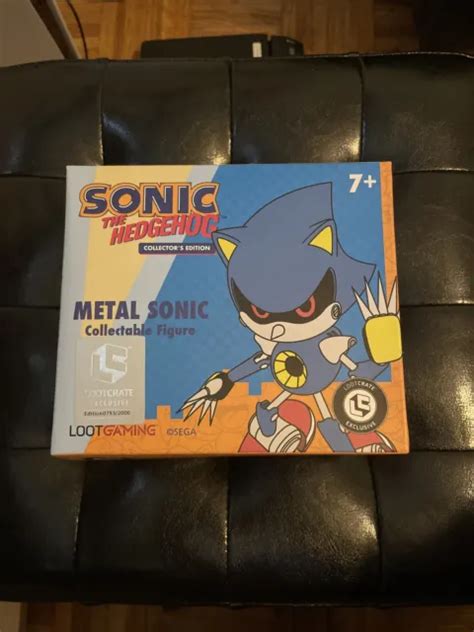 RARE 25TH ANNIVERSARY Metal Sonic The Hedgehog Figure Sega Collectors