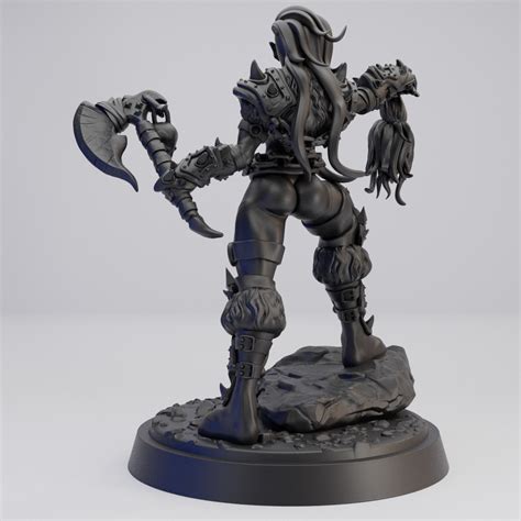 Hot Goblin ボーンブレイカー ヌード ミニチュア ホットゴブリン 蛮族 戦士