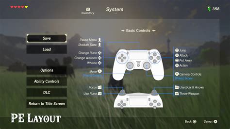 Ps4 Controller Button Layout