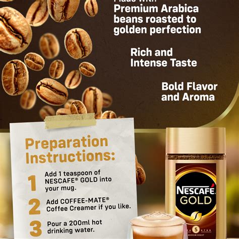 Nescafe Gold Intense Coffee 200g Coffee Mate Coffee Creamer 400g