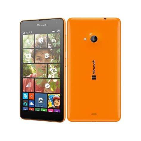 Смартфон Microsoft Lumia 535 Dual SIM Bright Orange - Bestmobiles.in.ua