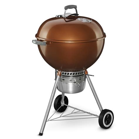 Shop Weber Original Premium In Copper Kettle Charcoal Grill At Lowes