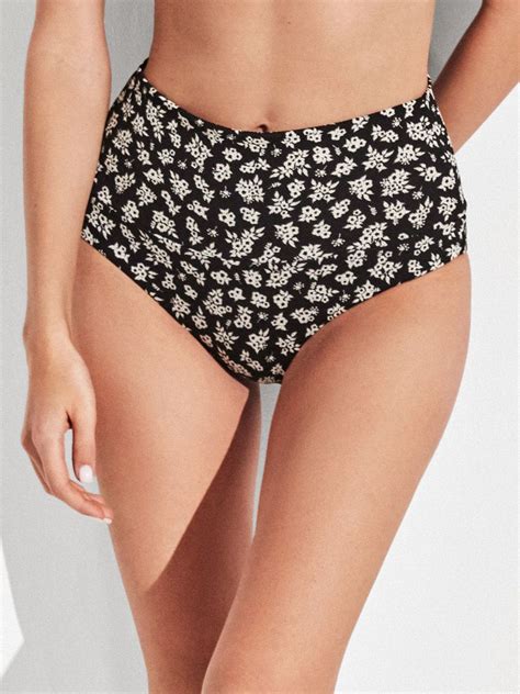 Braga bikini Gisela mujer alta multiposición estampado flores B Intima LoyPe