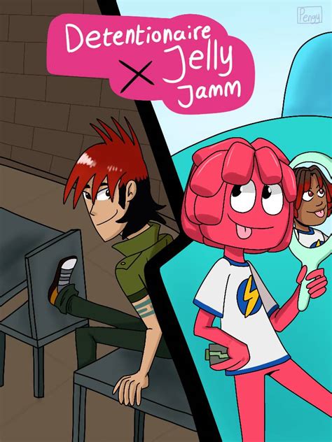 Detentionaire X Jellyjamm Crossover Comic Cover By Impossiblepengyman On Deviantart