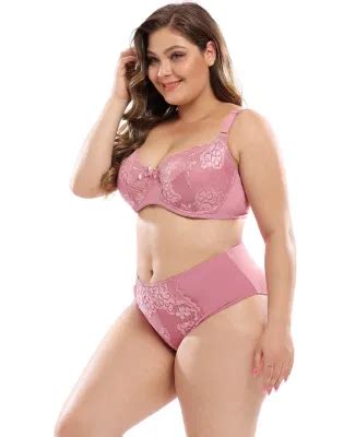 Women Sexy Lace Bra Women Plus Size Lingerie Bra Set And Plus Size Lingerie Price