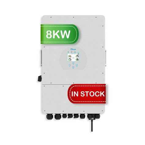 Deye 8kw Hybrid Solar Inverter 8000w Sun 8k Sg04lp3 Eu Energy Dawnice